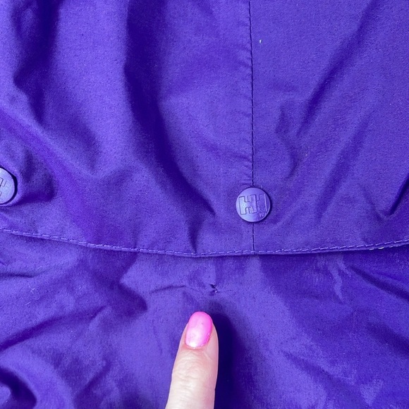 Helly-Hansen Helly Tech  MENS Purple Plum Full Zip Windbreaker, size Medium - Picture 11 of 13